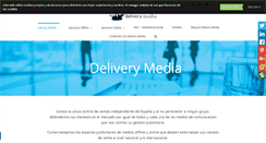 Desktop Screenshot of deliverymedia.es