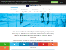 Tablet Screenshot of deliverymedia.es
